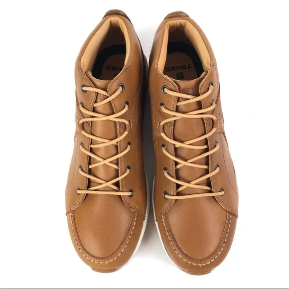 Tsubo Bourbon Leather Chukka Boots Men display picture 1